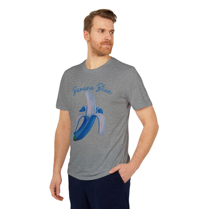 Adidas® Banana Blue© Luxturnal© 50+ UPF Protection Soft Light Comfort Relaxed Deluxe Unisex Sport T-shirt