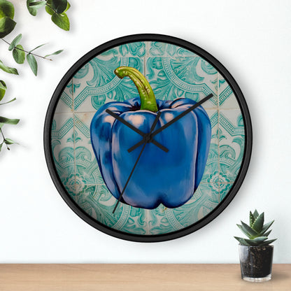 Pepper Blue© Wall Clock