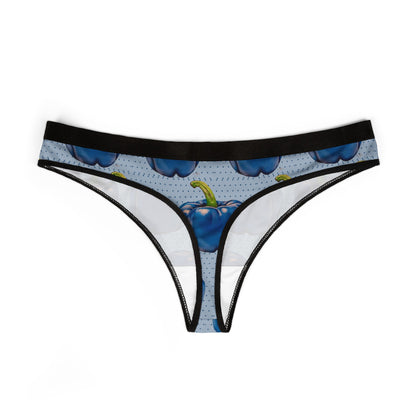 Pepper Blue© Super Soft Euro Deluxe Everyday All Day Active Comfort Women's Thong In NYC Deluxe