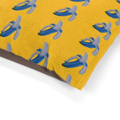 Banana Blue© Luxturnal Deluxe Feather Soft Fleece Easy Clean Anti Stain Comfort Soft Pet Bed