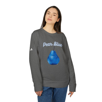 Pear Blue© Luxturnal© Adidas® Unisex Super Soft Deluxe Cozy Fleece Crewneck Sweatshirt