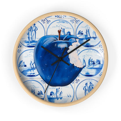 Apple Blue© Wall Clock