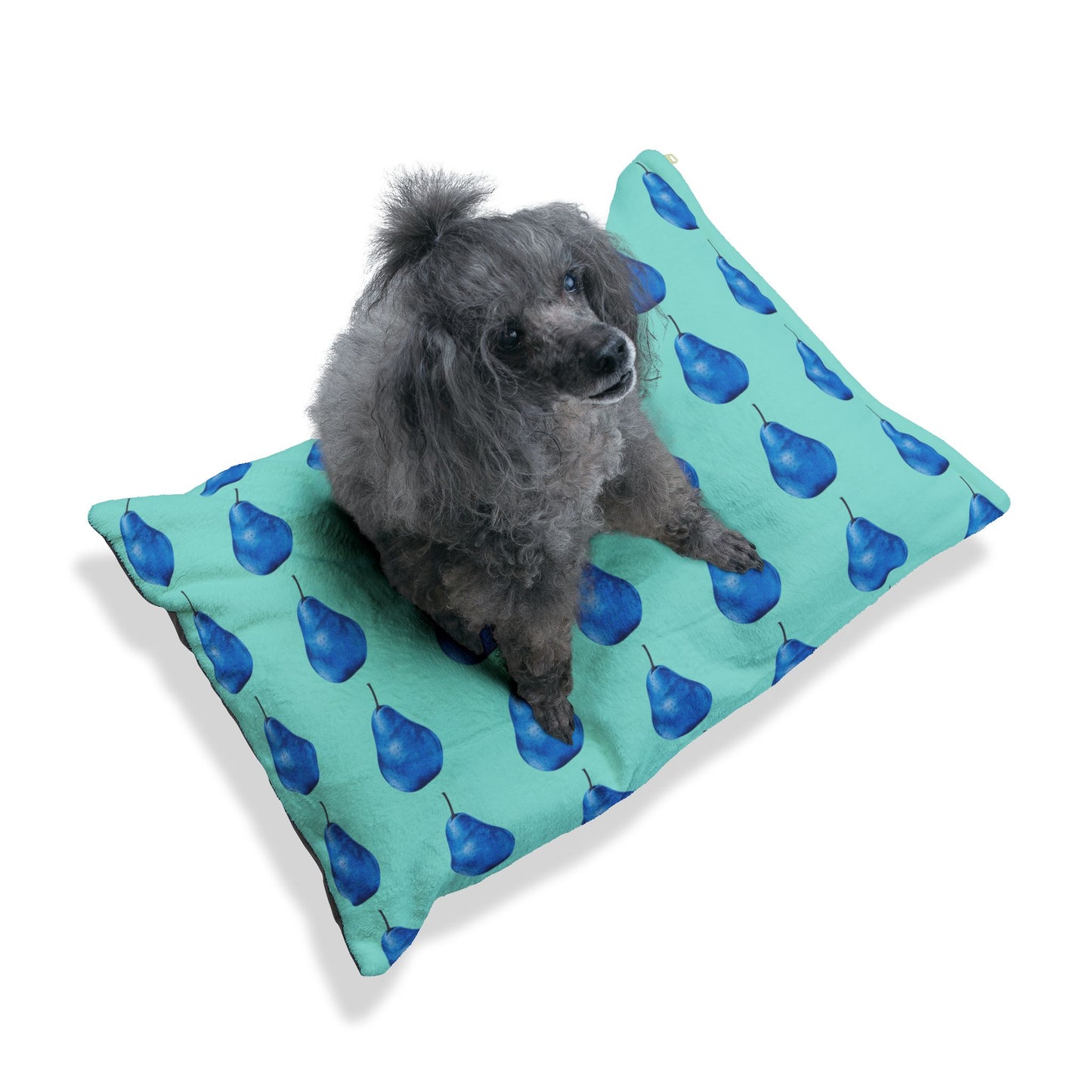 Pear Blue© Luxturnal Deluxe Feather Soft Fleece Easy Clean Anti Stain Comfort Soft Pet Bed