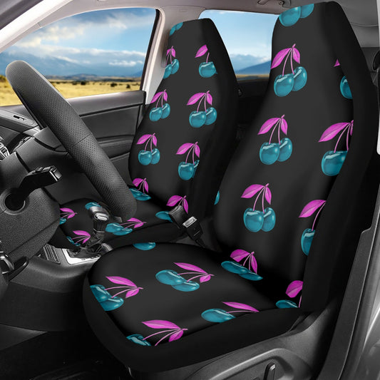 Blue Cherry© Limited Edition Pop Easy Wash Microfiber Car Seat Covers - 3Pcs