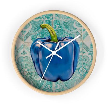 Pepper Blue© Wall Clock