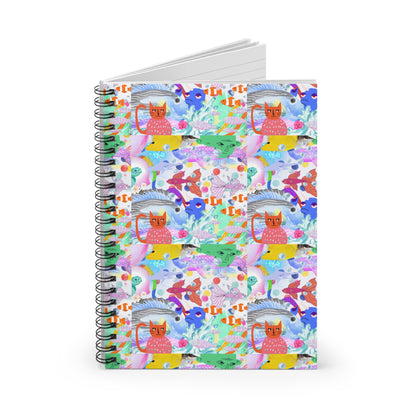 Ocean Dream© Always Perfect Simply Sweet Spiral Notebook - Rule Lined