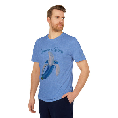 Adidas® Banana Blue© Luxturnal© 50+ UPF Protection Soft Light Comfort Relaxed Deluxe Unisex Sport T-shirt