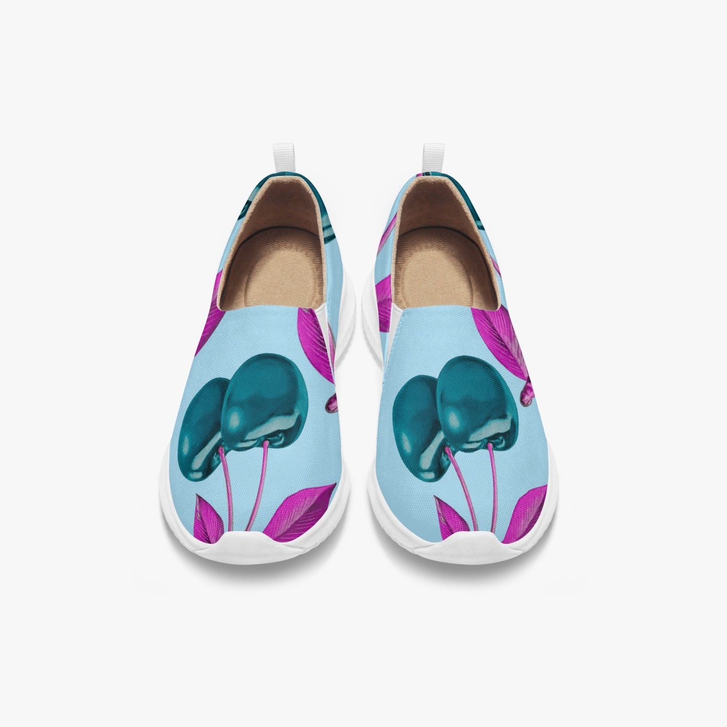 Blue Cherry© Limited Edition POP Comfy Walking Water Resistant Women's Casual Shoes