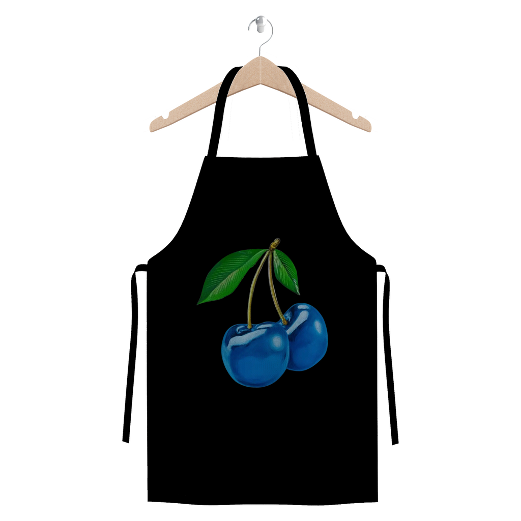 Blue Cherry© Premium Jersey Apron