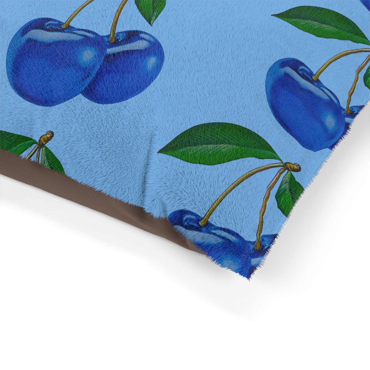 Blue Cherry© Luxturnal Deluxe Feather Soft Fleece Easy Clean Anti Stain Comfort Soft Pet Bed