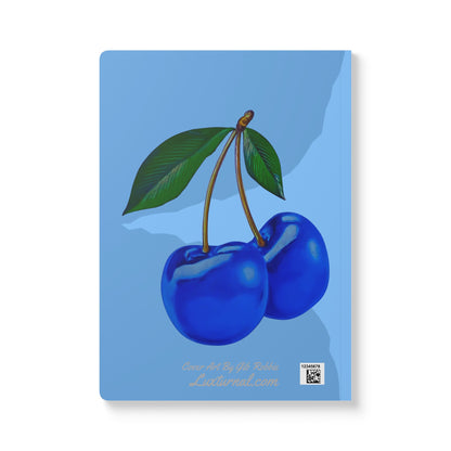 Blue Cherry© Softcover American Made Wonderful Thoughts Journal (with Inside Prints)