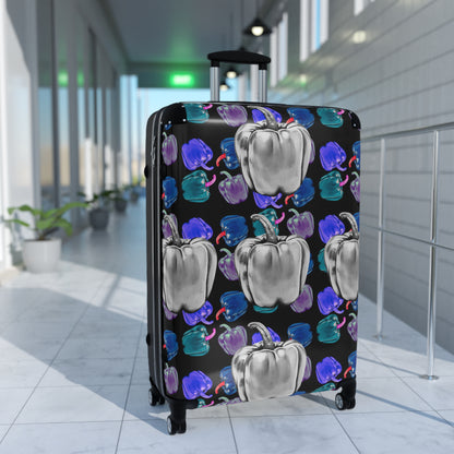 Runway Priority Elite Sure Travel Heavy Duty Easy Clean Anti Damage Suitcase in Pepper Blue©