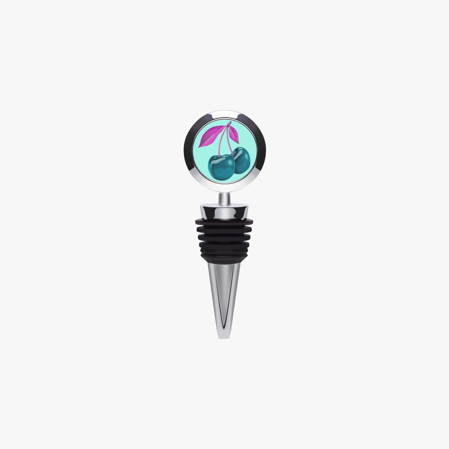 Blue Cherry© Limited Edition Pop Super Lux Wine Stopper