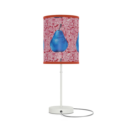 Pear Blue© Lamp on a Stand, US|CA plug