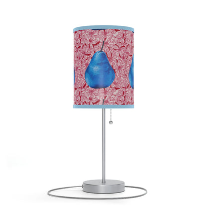 Pear Blue© Lamp on a Stand, US|CA plug