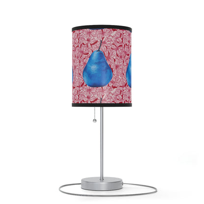 Pear Blue© Lamp on a Stand, US|CA plug