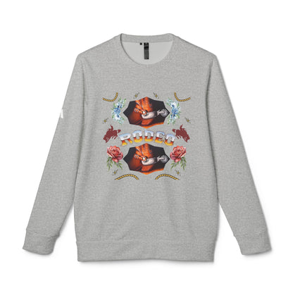 Rodeo© Luxturnal© Adidas® Unisex Super Soft Deluxe Cozy Fleece Crewneck Sweatshirt Up To 4XL