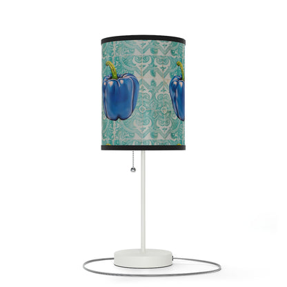 Pepper Blue© Lamp on a Stand, US|CA plug