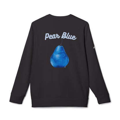 Pear Blue© Luxturnal© Adidas® Unisex Super Soft Deluxe Cozy Fleece Crewneck Sweatshirt