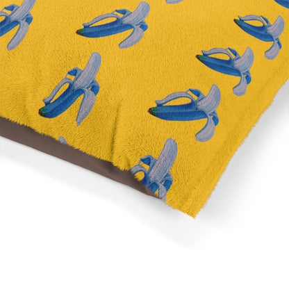 Banana Blue© Luxturnal Deluxe Feather Soft Fleece Easy Clean Anti Stain Comfort Soft Pet Bed