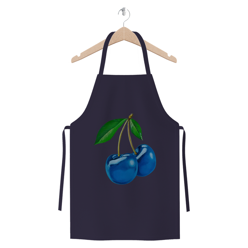 Blue Cherry© Premium Jersey Apron