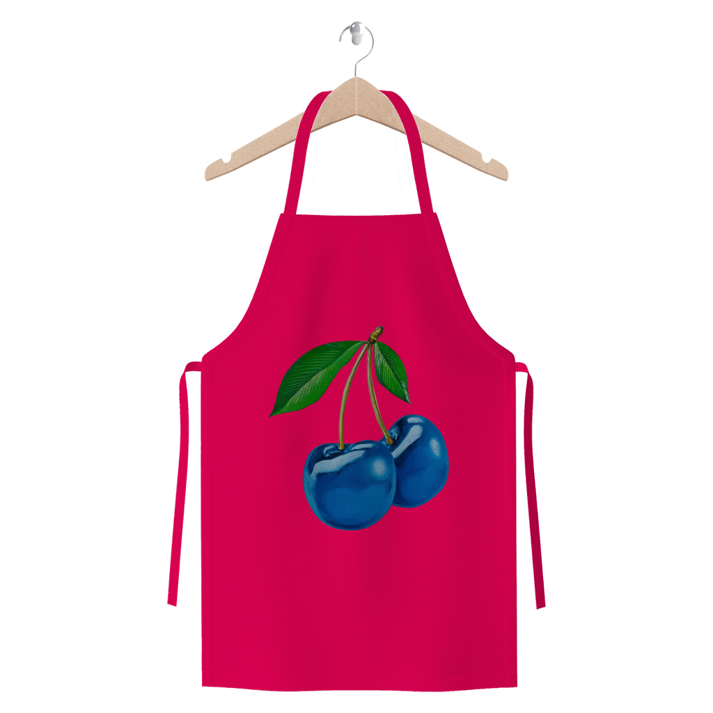 Blue Cherry© Premium Jersey Apron