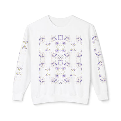 Princess Goddess© Deluxe American Made Comfort Relaxed Premium Cotton Lightweight Crewneck Sweatshirt Unisex