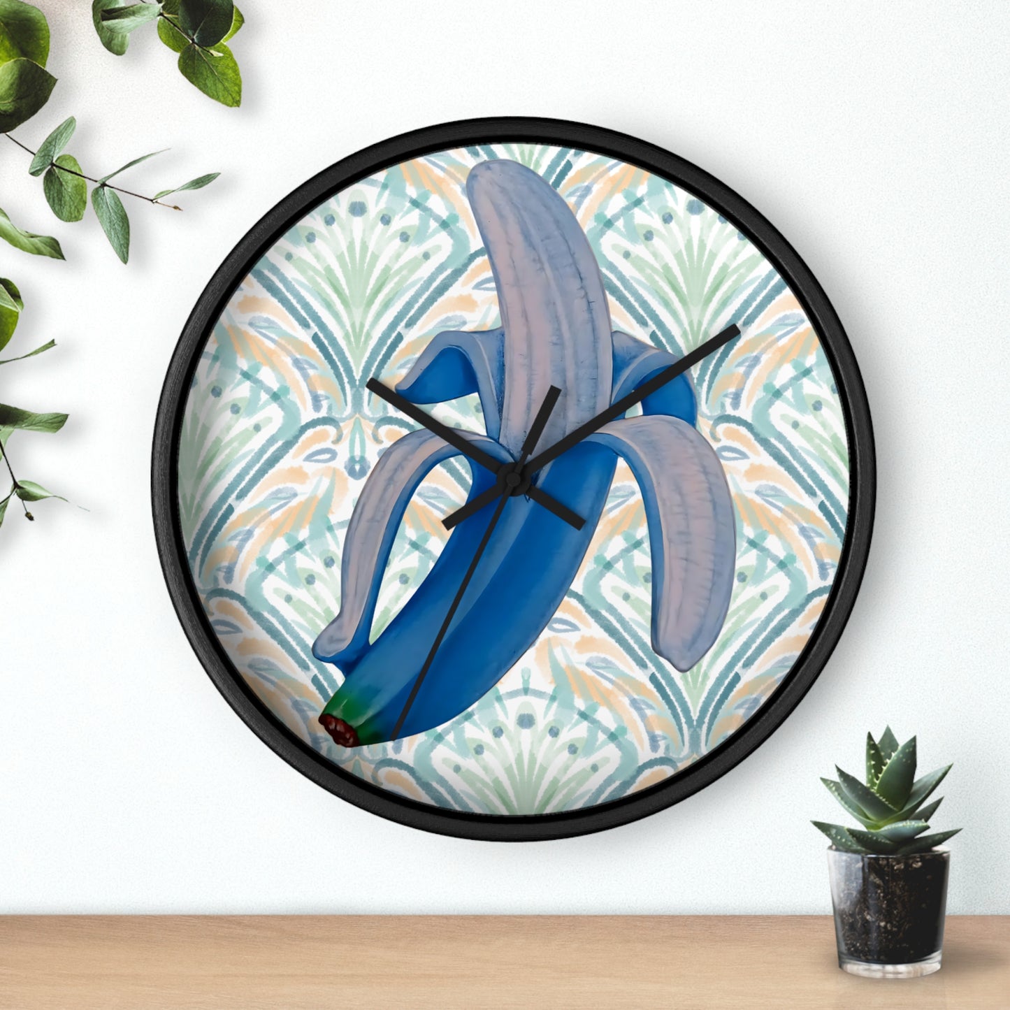 Banana Blue© Wall Clock