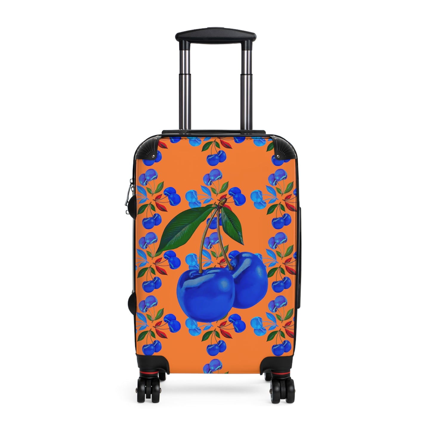 Runway Priority Elite Sure Travel Heavy Duty Easy Clean Anti Damage Suitcase in Blue Cherry©