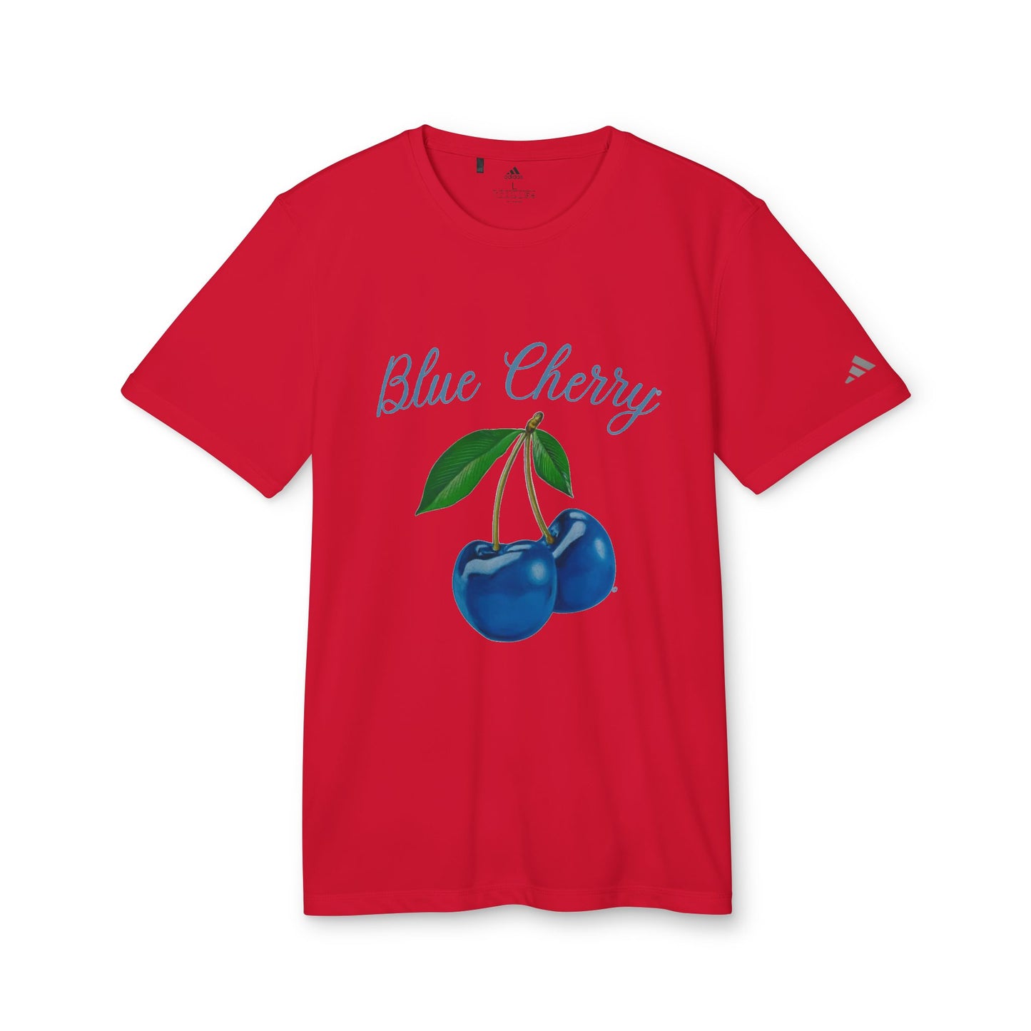 Adidas® Blue Cherry© Luxturnal© 50+ UPF Protection Soft Light Comfort Relaxed Deluxe Unisex Sport T-shirt