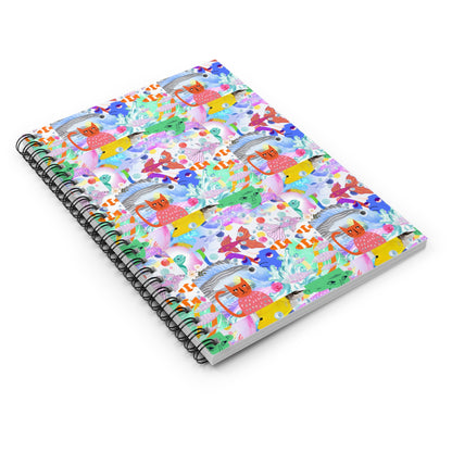 Ocean Dream© Always Perfect Simply Sweet Spiral Notebook - Rule Lined