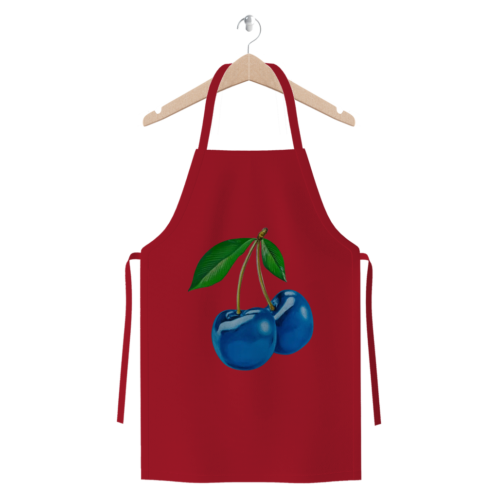 Blue Cherry© Premium Jersey Apron