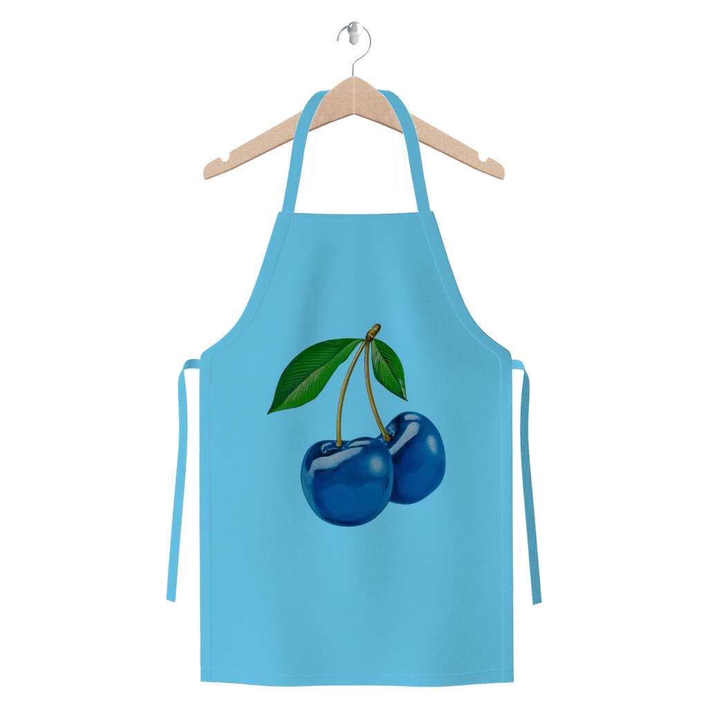 Blue Cherry© Premium Jersey Apron