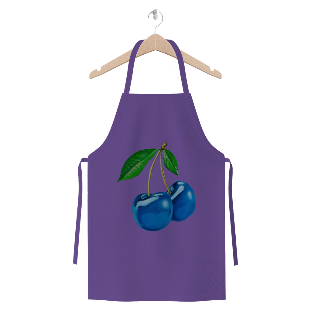 Blue Cherry© Premium Jersey Apron