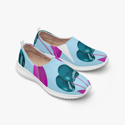 Blue Cherry© Limited Edition POP Comfy Walking Water Resistant Women's Casual Shoes